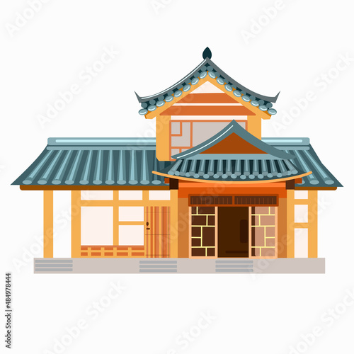 Hanok is a traditional type of Korean residential building