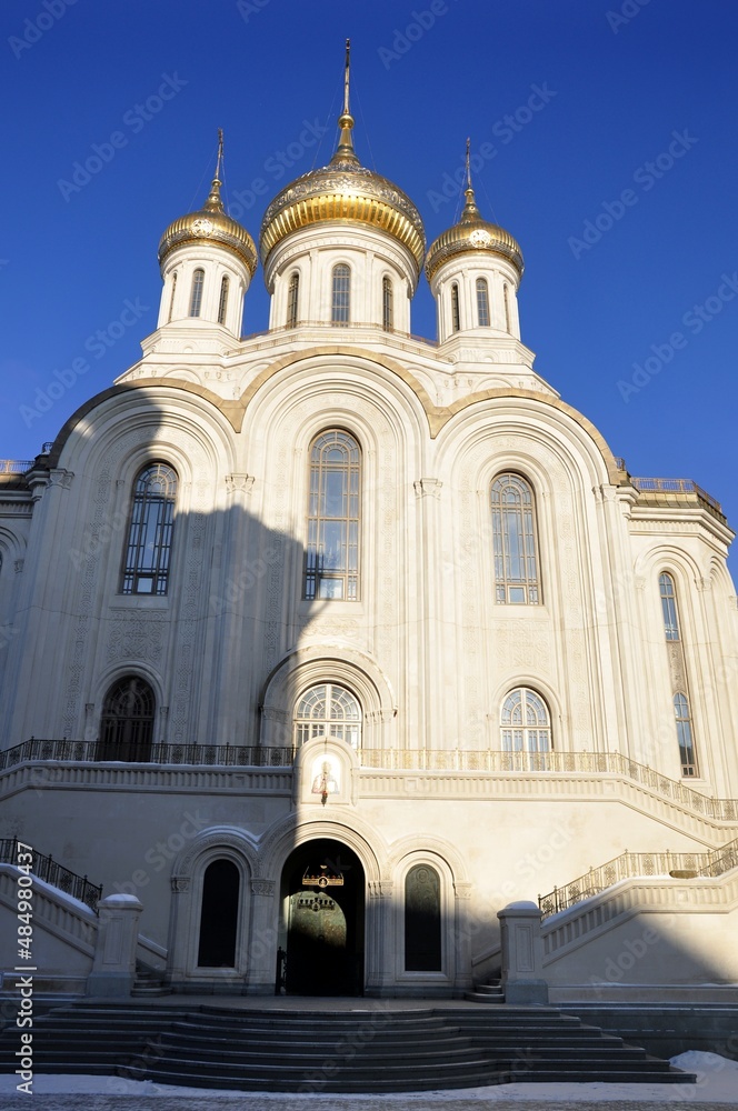 Sretensky Monastery is a Moscow Stavropol (since 1995) monastery of the Russian Orthodox Church.