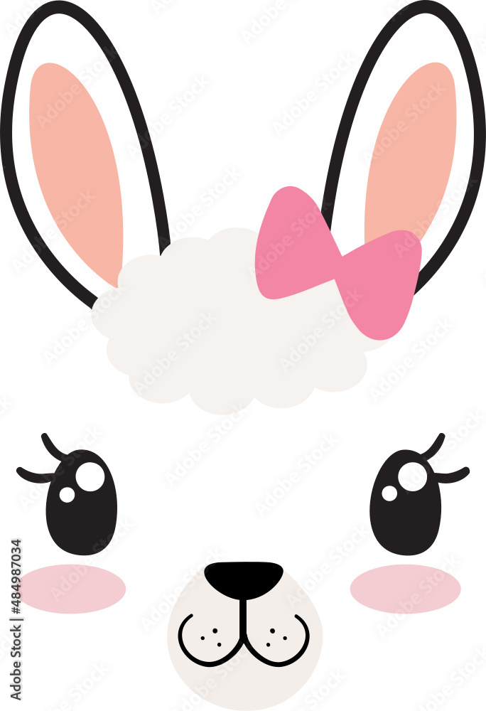 Cute Llama Face Cute Llama Face