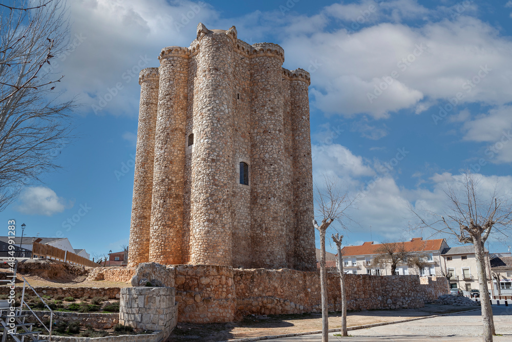 Homage tower of the castle of Villarejo de Salvanés