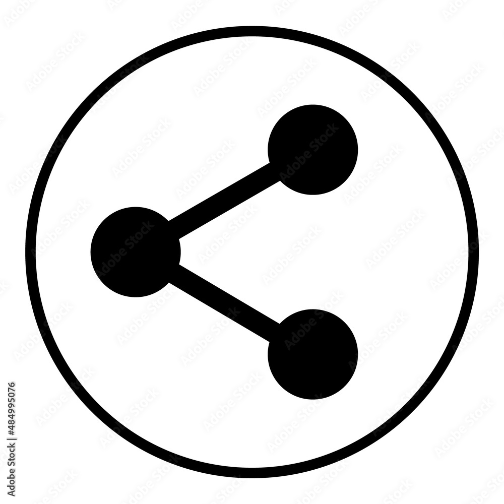 Share Flat Icon Isolated On White Background Share Flat Icon Isolated On White Background