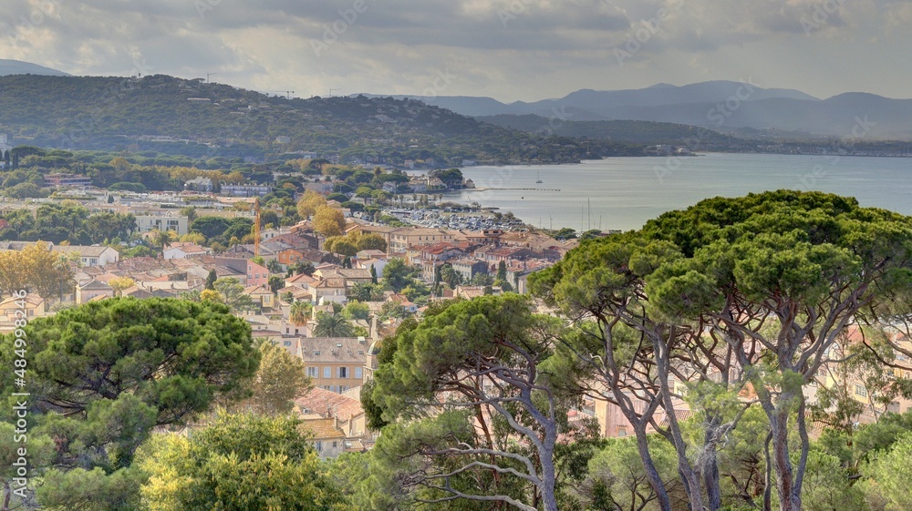 port de plaisance de SaintTropez sur la french Riviera dans le Var