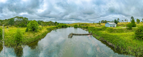 landscape with river