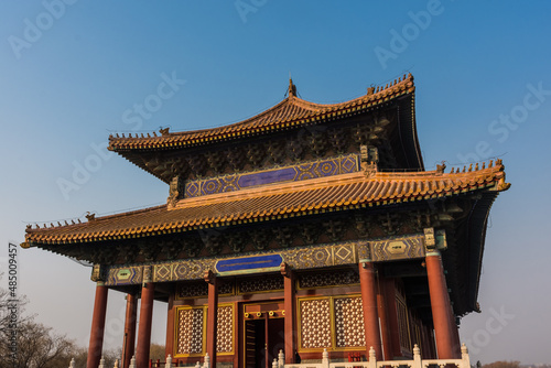 Amazing view of the Forbidden City of Beijing, China