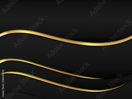 Black and Gold Carbon
