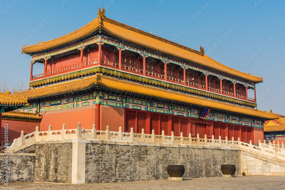 Amazing view of the Forbidden City of Beijing, China Amazing view of the Forbidden City of Beijing, China