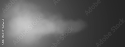 smoke show in night light background like stage with clouds