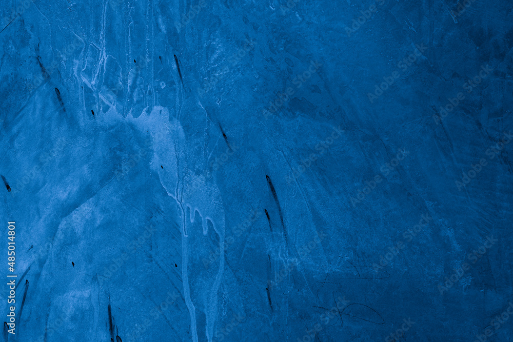 Old wall pattern texture cement blue dark abstract blue color design are light with black gradient background. Old wall pattern texture cement blue dark abstract blue color design are light with black gradient background.