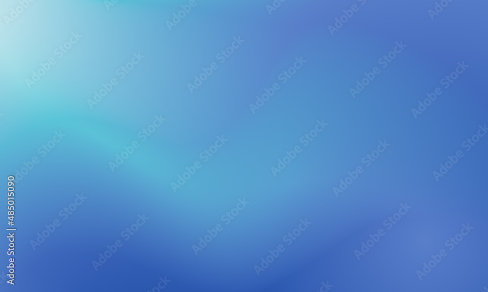 Beautiful blue color gradient background