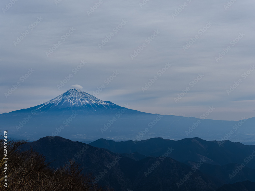 真富士山から見る富士山とその裾野