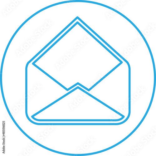 Email and mail icon sign symbol design