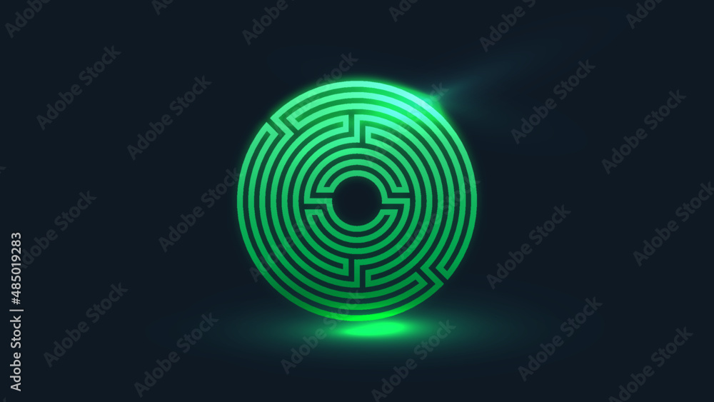 maze, complex structure, logo, puzzle maze, complex structure, logo, puzzle