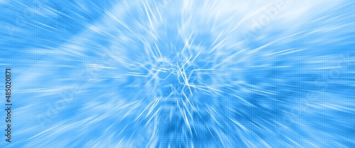 abstract bright blue background © Charles Ellinwood