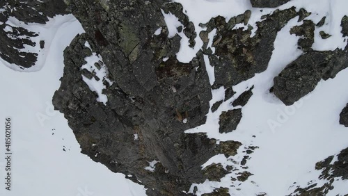 Wallpaper Mural harsh mountains of the Sayans, mountain three-headed Torontodigital.ca