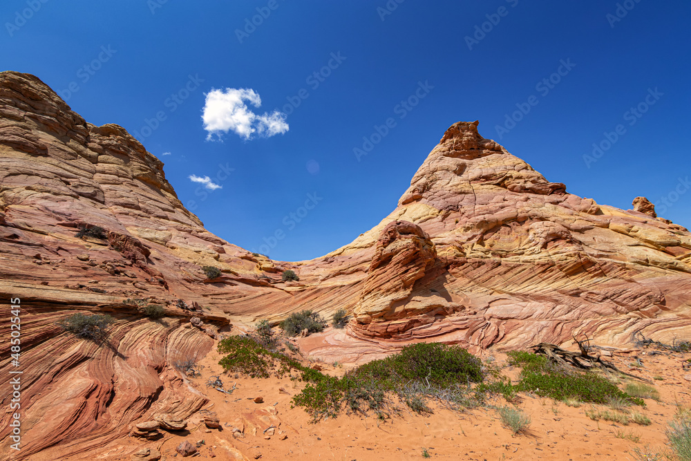 Rock Formations in Coyote Buttes, Utah Rock Formations in Coyote Buttes, Utah