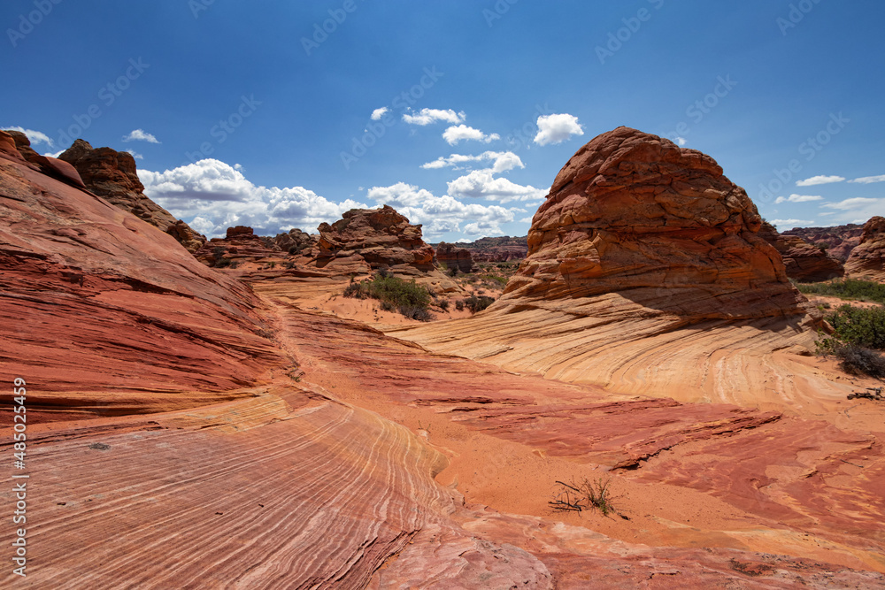 Rock Formations in Coyote Buttes, Utah