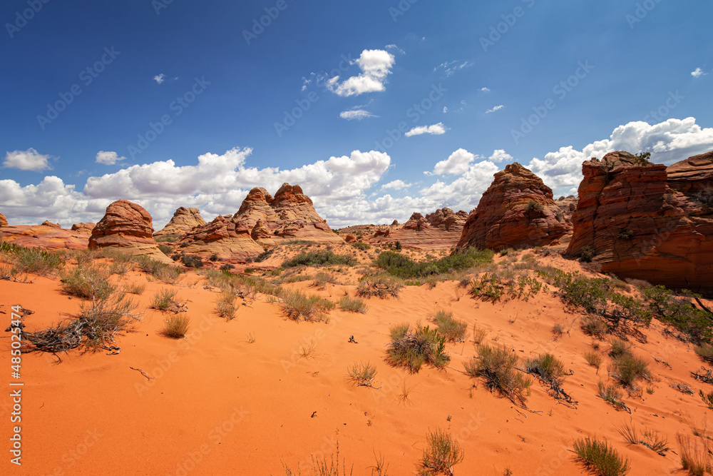 Rock Formations in Coyote Buttes, Utah Rock Formations in Coyote Buttes, Utah