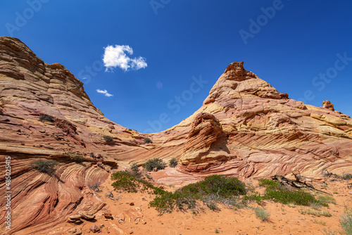Rock Formations in Coyote Buttes, Utah