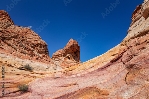 Rock Formations in Coyote Buttes, Utah © letfluis
