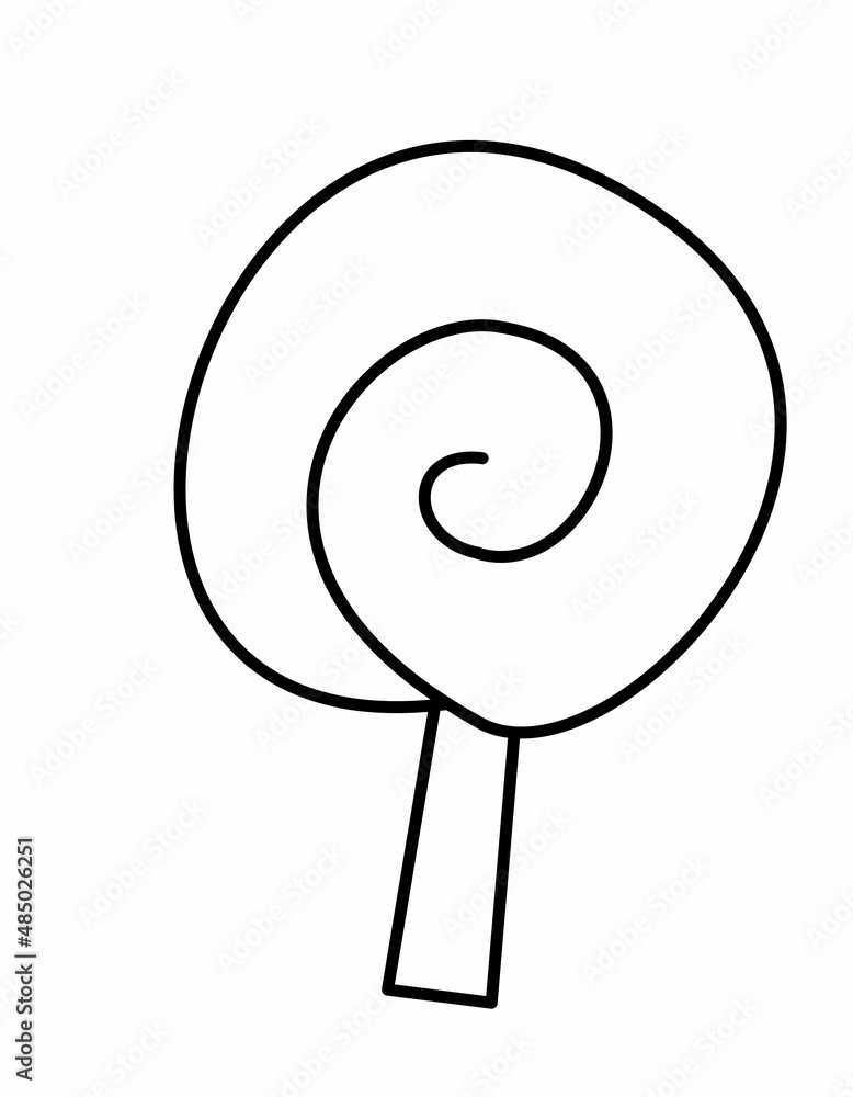 キャンディー2(線画) キャンディー2(線画)