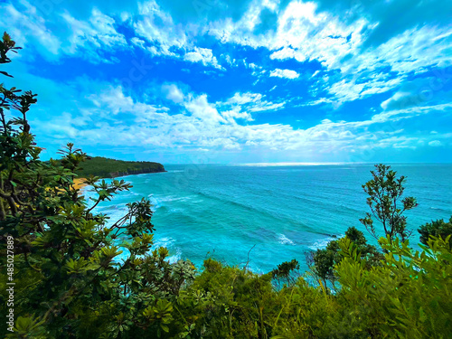 Overlooking Turimetta Beach Northern Beaches Sydney Australia 