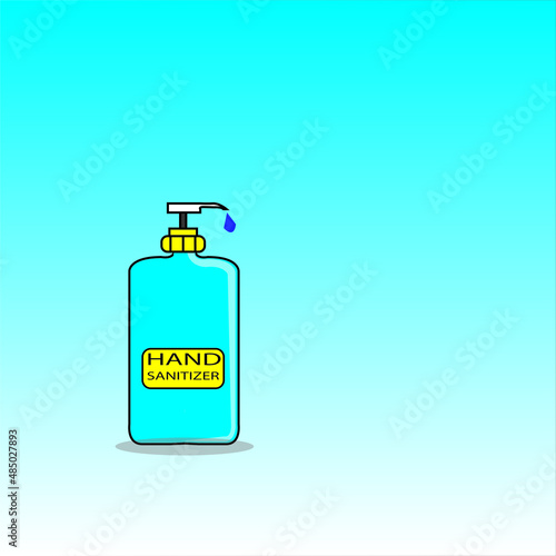 Hand sanitizer illustrative image