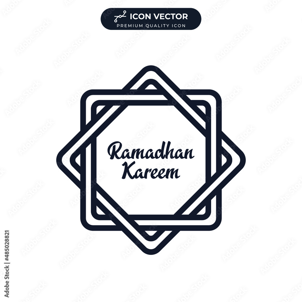 Ramadan Kareem, Eid Mubarak icon symbol template for graphic and web design collection logo vector illustration Ramadan Kareem, Eid Mubarak icon symbol template for graphic and web design collection logo vector illustration