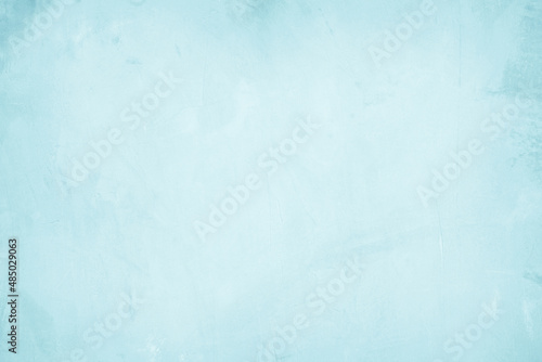 Pastel blue concrete stone texture for background in summer wallpaper. Cement and sand wall vintage.