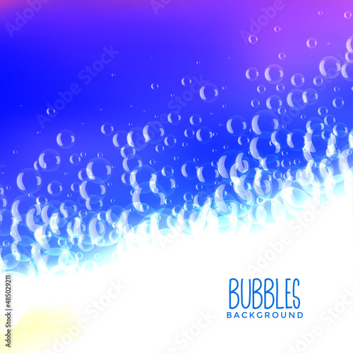 soap or water bubbles foam background