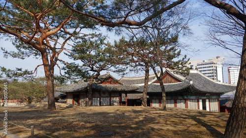 On a cloudy day, the old palace in Korea, Changgyeonggung © 상훈 박