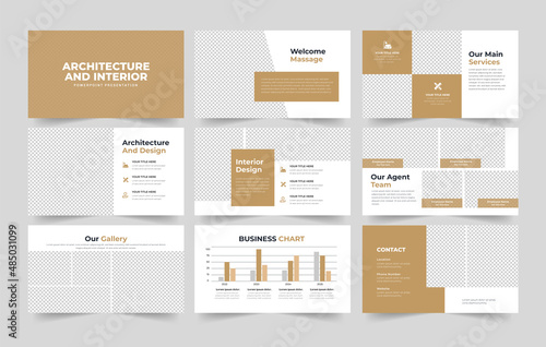  Real Estate PowerPoint Presentation Template , Construction PowerPoint Template 