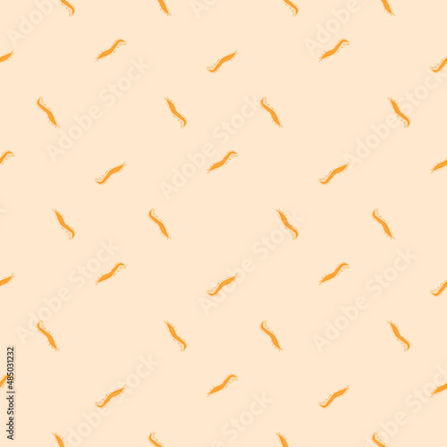 Confetti seamless pattern. Background of celebrated birthday.