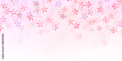 桜　和柄　水彩　背景