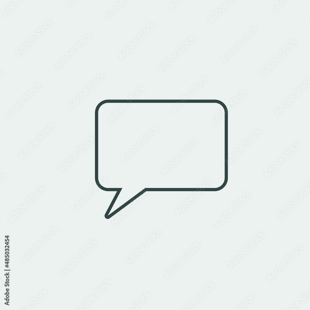 Chat vector icon illustration sign Chat vector icon illustration sign