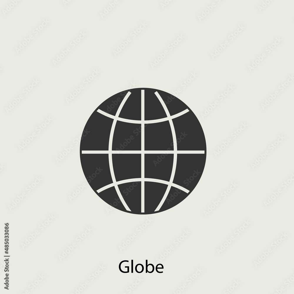 Global vector illustration sign Global vector illustration sign