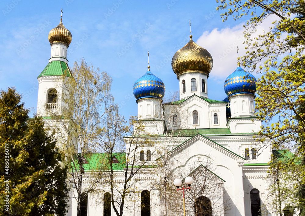 Church of St. Nicholas in the spring. Bobruisk