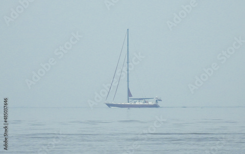 sailboat on the sea