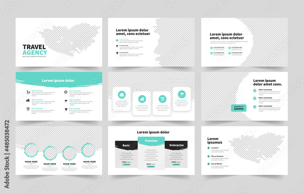 Travel and Tourism PowerPoint Presentation,  Tours and Travels PowerPoint Presentation Template 