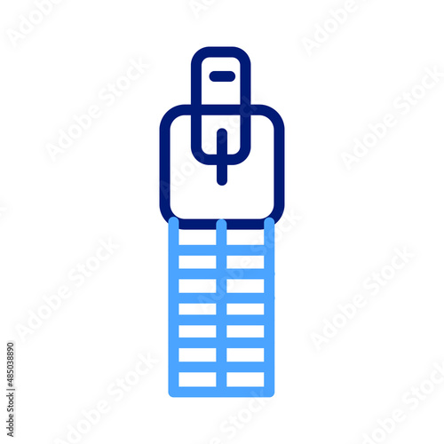 compress zip Isolated Vector icon which can easily modify or edit