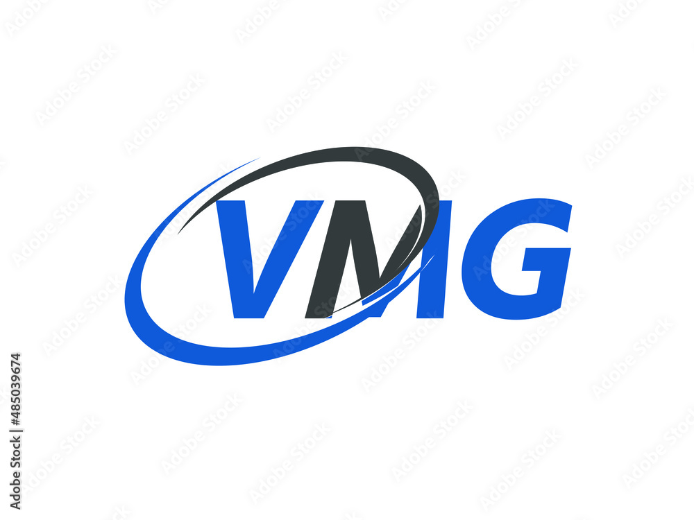 VMG letter creative modern elegant swoosh logo design VMG letter creative modern elegant swoosh logo design