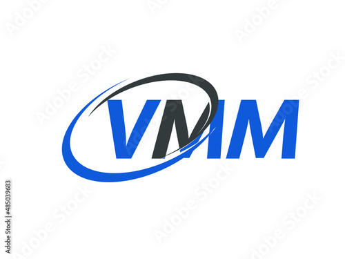 Free Download VMM letter creative modern elegant swoosh logo design - GFXLoad