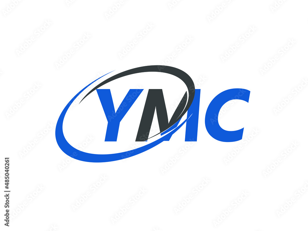YMC letter creative modern elegant swoosh logo design YMC letter creative modern elegant swoosh logo design
