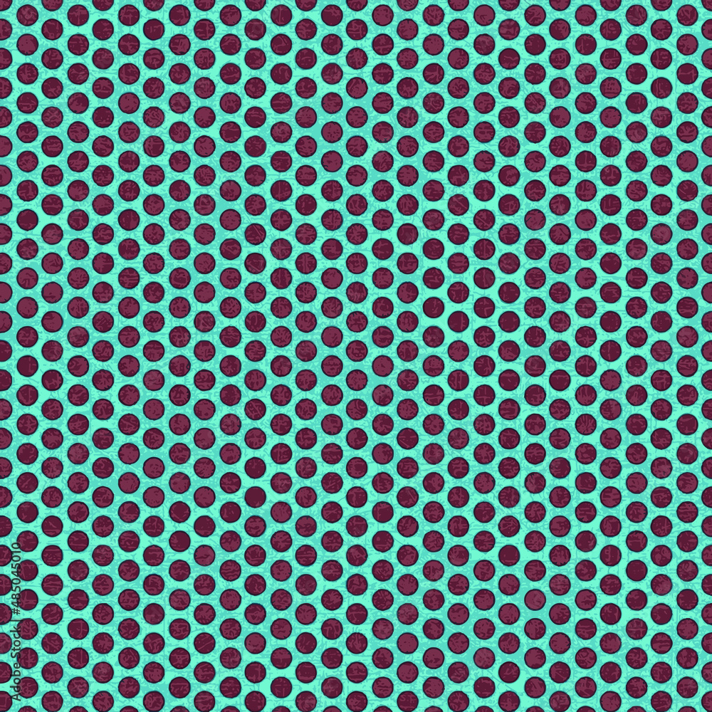 Burgundy and blue wallpaper circle pattern decoration geometric