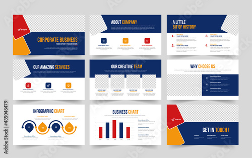 corporate Business PowerPoint Presentation template.