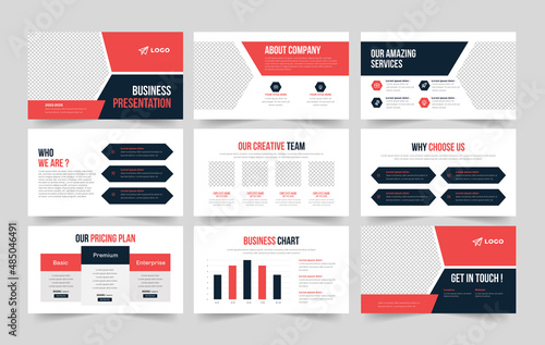 Business Presentation design , Corporate Business Presentation PowerPoint Template design