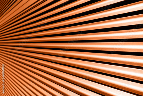 Obraz na plátně Aluminum louver background pattern texture material_s_06