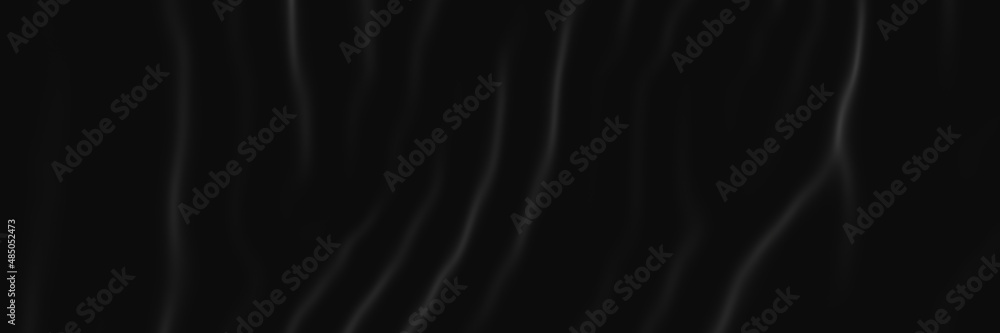 Abstract black wave background. Dark rippled cloth. Abstract black wave background. Dark rippled cloth.