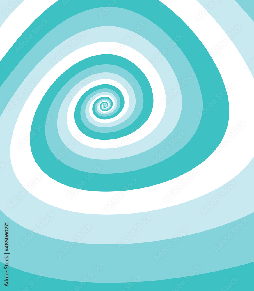 Artistic spiral shape. Vector drawing Artistic spiral shape. Vector drawing