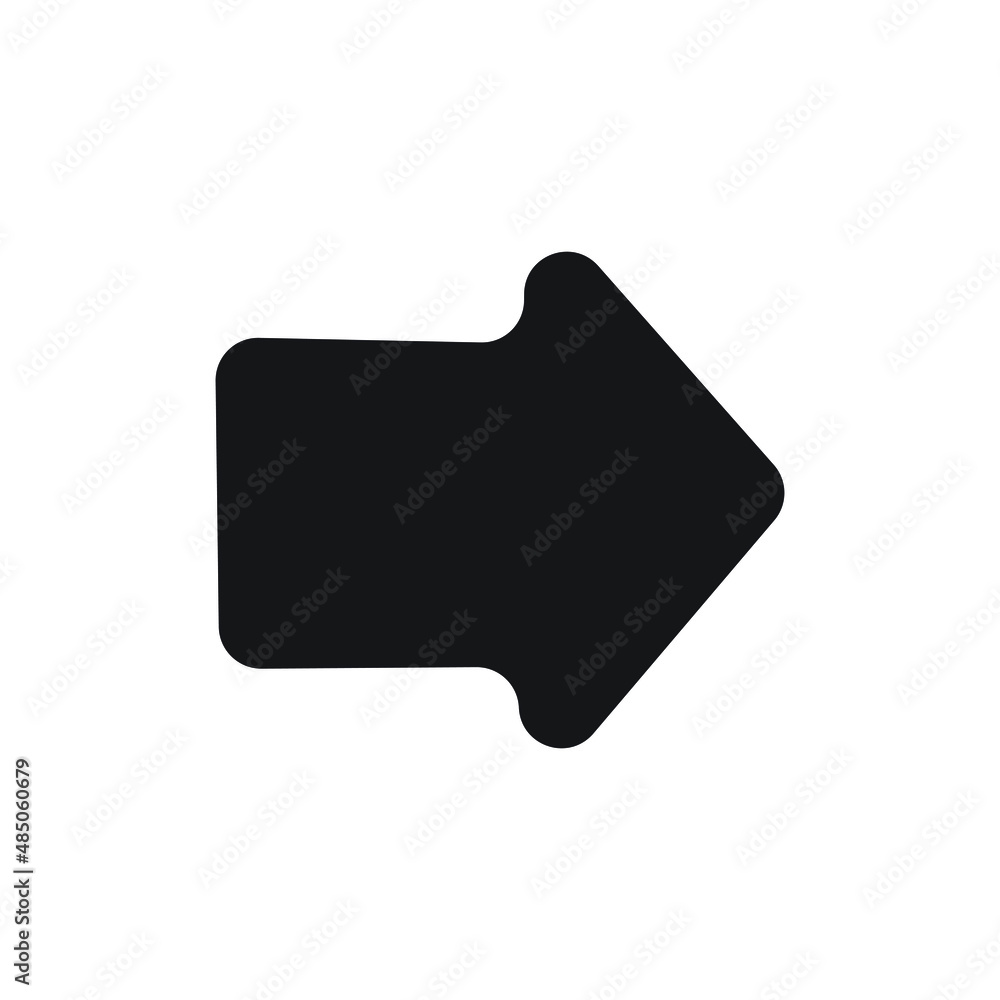 Modern simple arrows icon Vector illustration Modern simple arrows icon Vector illustration