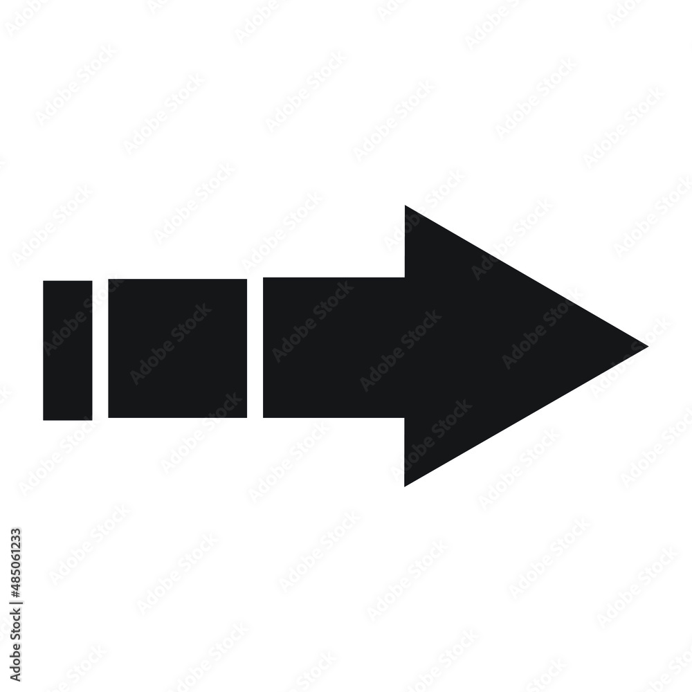Modern simple arrows icon Vector illustration Modern simple arrows icon Vector illustration